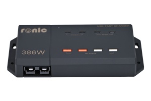 INCARCATOR SUPER FAST CHARGE, 12V/24V- USB 8 in 1, PUTERE MAXIMA 386W, MODEL RONIC GG-01 - Img 3