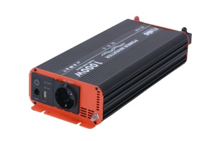 Invertor DC-AC cu Sinus PUR, 12V-230V, model RONIC RS1000P, 1000W/2000W - Img 3