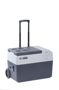 Lada Frigorifica Portabila cu Compresor, RONIC FCR-40A, 40 litri, functie Bluetooth + Baterie