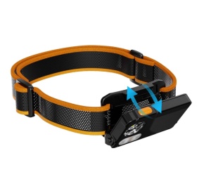 LANTERNA DE CAP FRONTALA CU LED REINCARCABILA, 300 LUMENI, MODEL ULTRA-SLIM, SKYWOODS L60A81