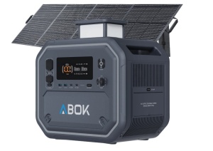 Statie curent portabila, 2500W (2160 Wh), LiFePO4, model ABOK ARK2500 - Img 6
