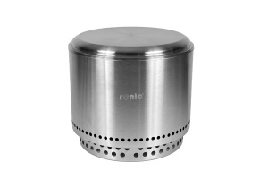 Vatră de foc din Inox 304 cu Stand, Husă de transport si Capac Inox – Ø50 cm - Img 2