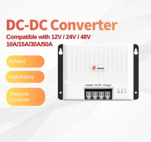 Incarcator DC-DC izolat, SRNE DCI12-1230 – 12V/12V, 30A, Bluetooth incorporat - Img 2