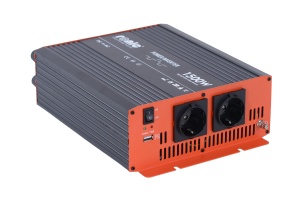 Invertor DC-AC cu Sinus Modificat, 12V-230V, model RONIC KS1500M, 1500W/3000W - Img 1