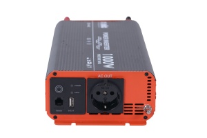 Invertor DC-AC cu Sinus PUR, 12V-230V, model RONIC RS1000P, 1000W/2000W - Img 4