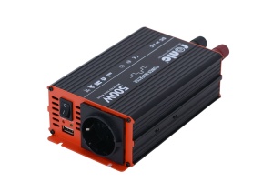 Invertor DC-AC cu Sinus Modificat, 12V-230V, model RONIC KS500M, 500W/1000W - Img 2