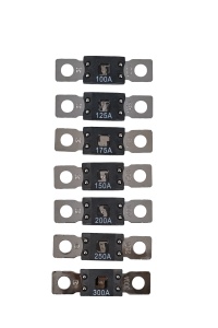 Sigurante fuzibile DC, tip MEGA, 12V/24V/48V/51.2V, ADM-100, putere 100A