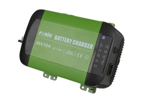 Incarcator / Redresor Inteligent pentru Acumulatori LiFePO4/AGM/GEL, 48V, 10A, Model RONIC HK-4810B - Img 3