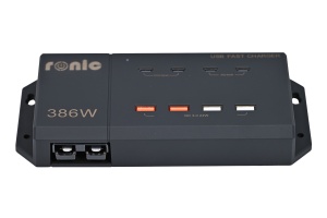 INCARCATOR SUPER FAST CHARGE, 12V/24V- USB 8 in 1, PUTERE MAXIMA 386W, MODEL RONIC GG-01 - Img 3