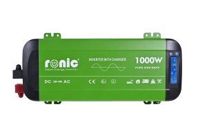 Invertor DC-AC cu Sinus PUR + Incarcator AC + Transfer Prioritate Automat, 12V-230V, model RONIC HKC1000P, 1000W/2000W - Img 3