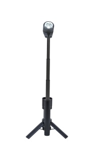 MINI LANTERNA 2IN1 CAMPING LED, STAND TRIPOD, MODEL RONIC VP-HL01, NEGRU - Img 5