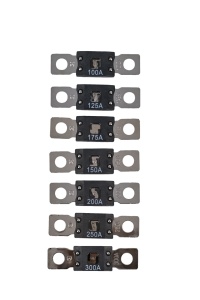 Sigurante fuzibile DC, tip MEGA, 12V/24V/48V/51.2V, ADM-200, putere 200A