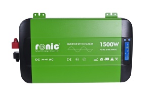 Invertor DC-AC cu Sinus PUR + Incarcator AC + Transfer Prioritate Automat, 12V-230V, model RONIC HKC1500P, 1500W/3000W - Img 3