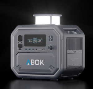 Statie curent portabila, 2500W (2160 Wh), LiFePO4, model ABOK ARK2500 - Img 4