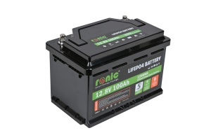 Baterie/Acumulator LiFePO4 DESIGN UNDERSEAT, 12.8V 100Ah, functie Bluetooth si LTCP, model RONIC HX12100D-100