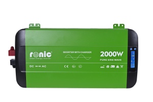 Invertor DC-AC cu Sinus PUR + Incarcator AC + Transfer Prioritate Automat, 12V-230V, model RONIC HKC2000P, 2000W/4000W - Img 2