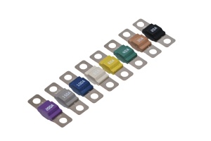 Sigurante fuzibile DC, tip MIDI, 12V/24V/48V/51.2V, putere 80A