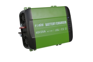 Incarcator / Redresor Inteligent pentru Acumulatori LiFePO4/AGM/GEL, 48V, 20A, Model RONIC HK-4820B