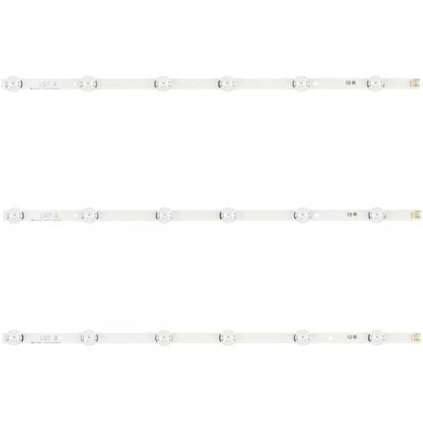 LED Bar 32" 6LED 3BUC DRT A-B 6V