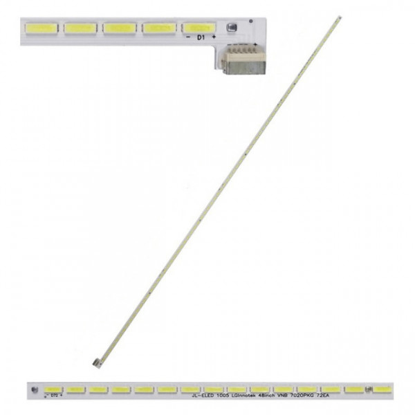 LED Bar 48" 72LED 7020PKG LG 6V
