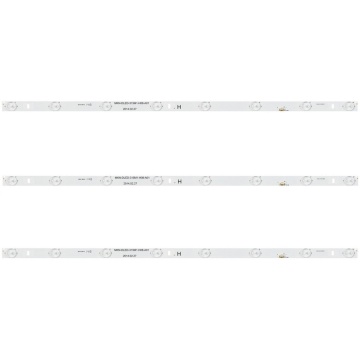 LED Bar 32" 8LED 3BUC 3V 590mm