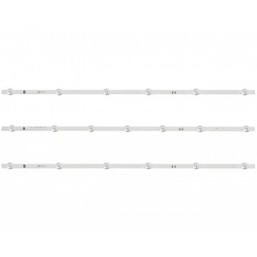 LED Bar 40" 6-7LED 3BUC A-B Beko 3V