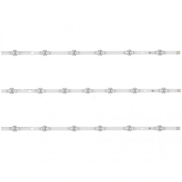 LED Bar 32" 6-7LED 3BUC Pola2 A-B 3V