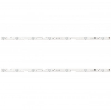 LED Bar 32" 7LED 2BUC Sharp 3V - Img 1
