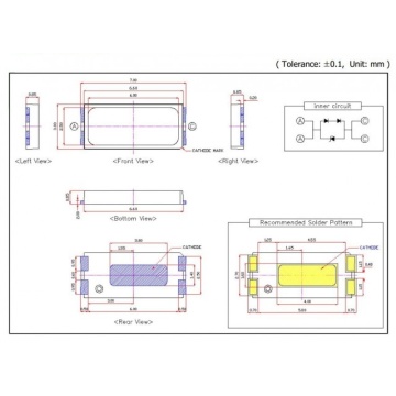 LED Backlight 6V 6030 LG