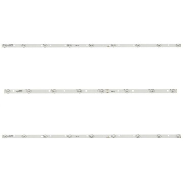 LED Bar 43" 8-9LED 3BUC 6V Akai