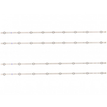 LED Bar 43" 8-9LED 4BUC A-B