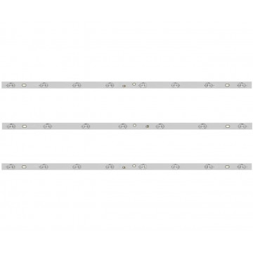 LED Bar 32" 7-8LED 3BUC BLK 3V