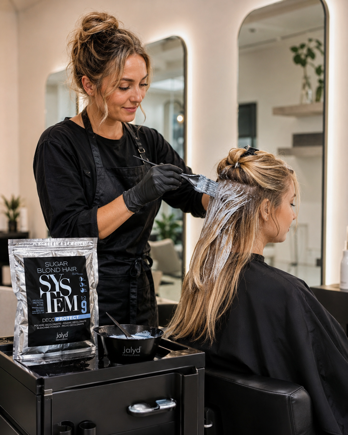 Cât costă decolorarea părului la salon