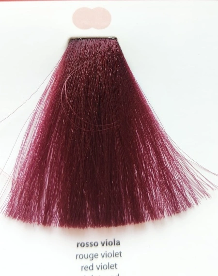 vopsea de par profesionala kontrast rosu violet acoperire 100% fire albe