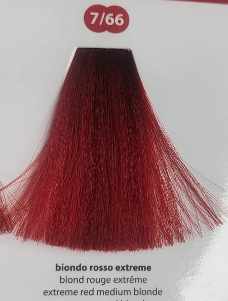 vopsea de par profesionala acoperire perfecta a firelor albe blond rosu intens