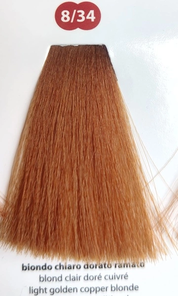 vopsea de par profesionala acoperire perfecta a firelor albe blond deschis auriu cupru
