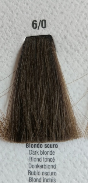 Vopsea de păr fără amoniac, resorcinol, PPD, naunta 6/0 blond inchis 100ml - Img 2