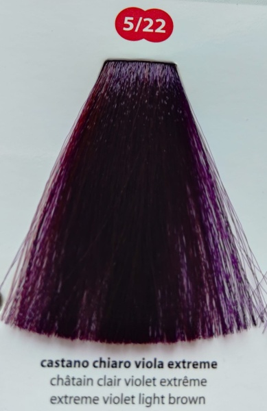 vopsea de par profesionala acoperire perfecta a firelor albe castaniu deschis violet extrem