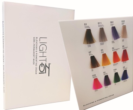 LightOn 01 Platinat - 2 în 1 Decolorare și colorare profesională | Formula Protectoare 60 gr - Img 3