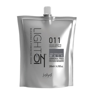 LightON Mask 011 Grafit Gri – Mască colorantă semi-permanentă fără amoniac 200ml