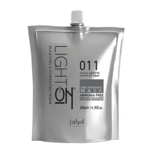LightON Mask 011 Grafit Gri – Mască colorantă semi-permanentă fără amoniac 200ml