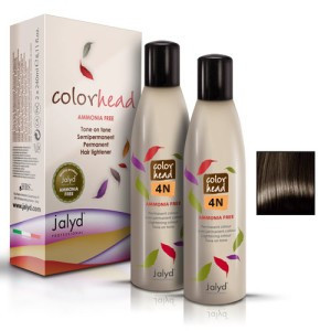 Vopsea de păr fără amoniac 4N castaniu natural - Culoare strălucitoare 1x240ml
