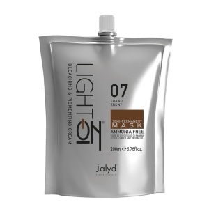 LightON Mask 07 Abanos saten inchis – Mască colorantă semi-permanentă fără amoniac 200ml