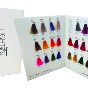 LightON Roșu Intens – Vopsea păr profesională | Decolorare + pigmentare într-un singur pas 60g - Img 3