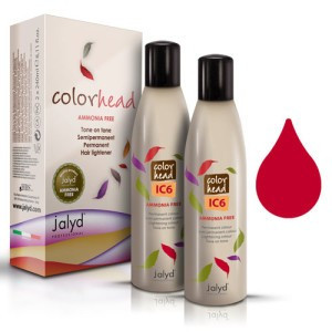 Pigment roșu intens fără amoniac pe bază de ulei IC 6 – Strălucire și ingrijire pentru părul tău 1x240ml