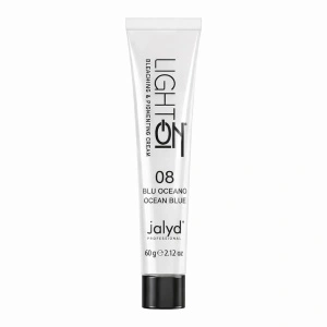 LightOn 08 Albastru - 2 în 1 Decolorare și colorare profesională | Formula Protectoare 60 gr