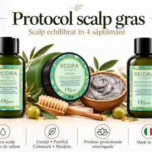 Pachet scalp gras: Protocol "Scalp echilibrat în 4 săptămâni"