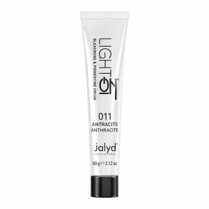 LightOn 011 Antracit - 2 în 1 Decolorare și colorare profesională | Formula Protectoare 60 gr