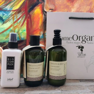 Pachet premium pentru păr revitalizant cu uleiuri naturale Omeorganic&Biocomplexplus 3X