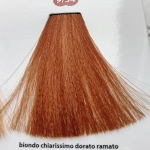 vopsea de par profesionala acoperire perfecta a firelor albe blond foarte deschis auriu cupru